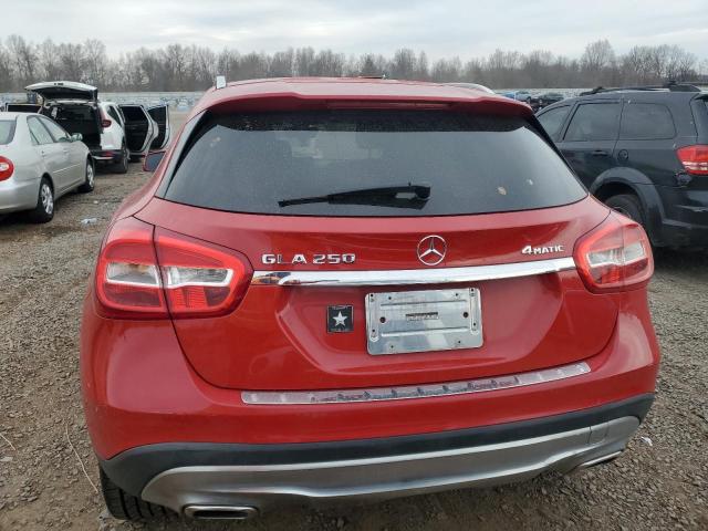 Parquets MERCEDES-BENZ GLA-CLASS 2017 Czerwony