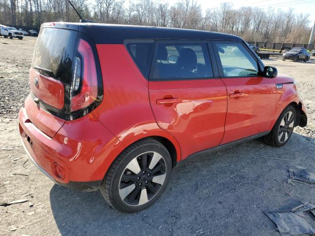  KIA SOUL 2019 Czerwony
