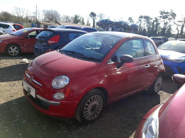 2012 FIAT 500 LOUNGE for sale at Copart WOLVERHAMPTON