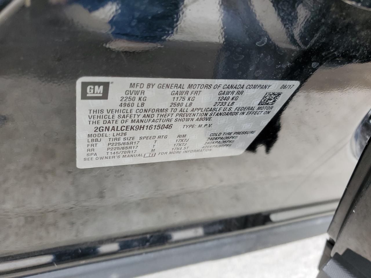 2017 Chevrolet Equinox - Image 16