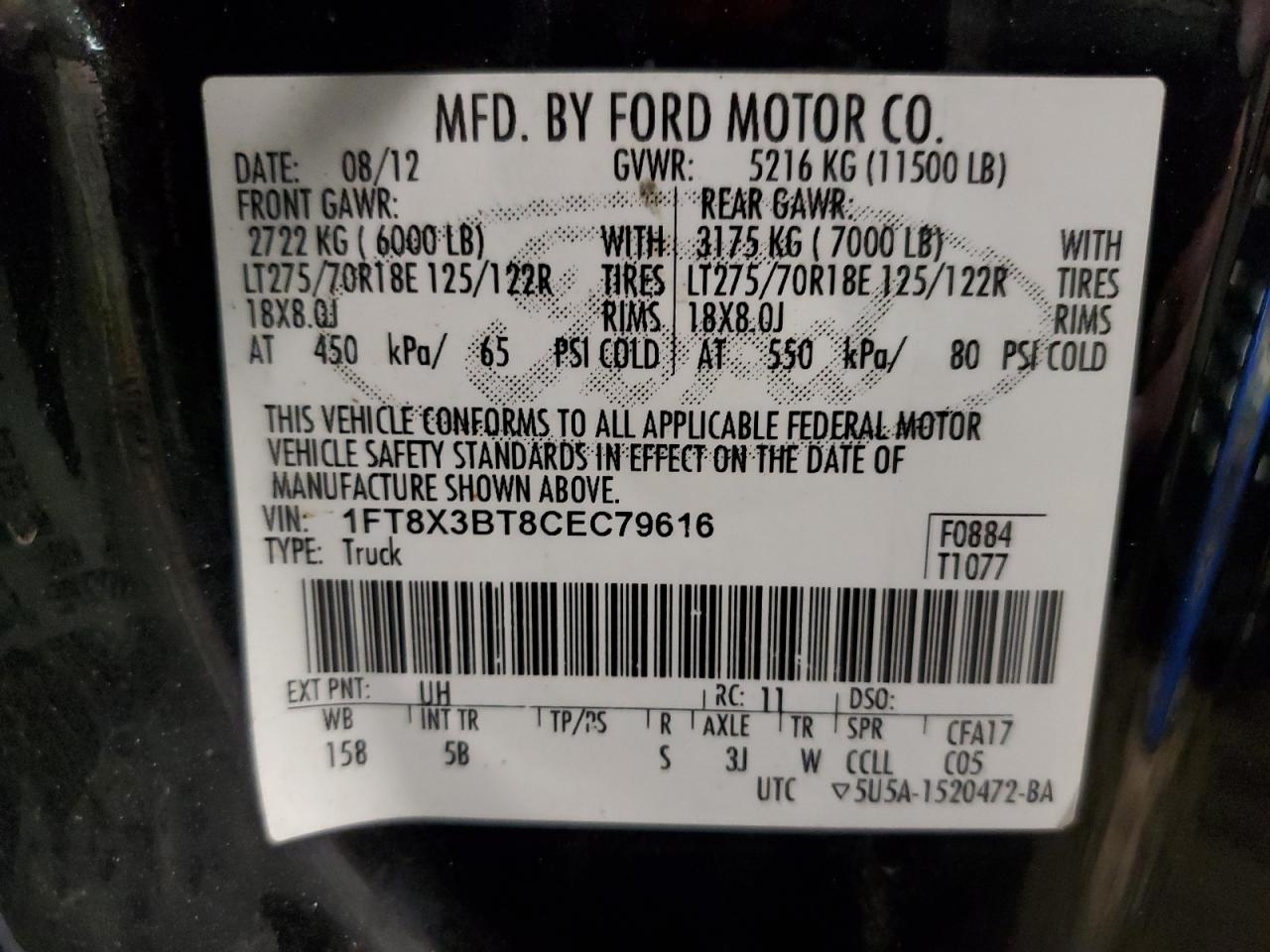 2012 Ford F350 - Image 12