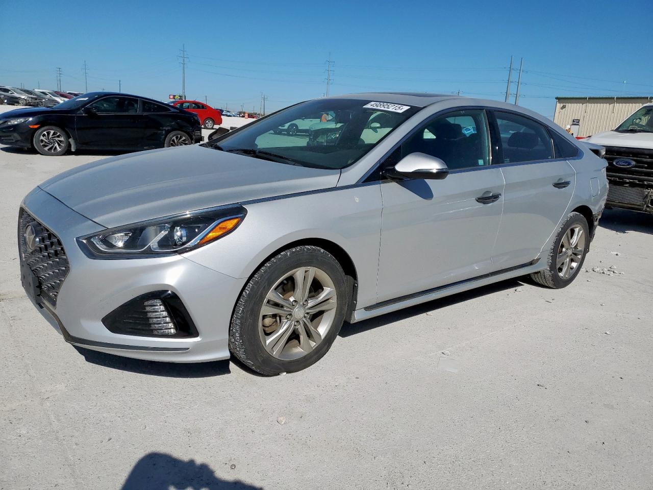 2018 Hyundai Sonata Sport en Venta en Haslet, TX - Rear End