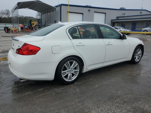  INFINITI G37 2013 White