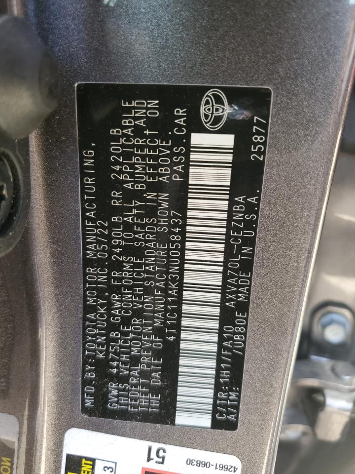 2022 Toyota Camry - Image 12
