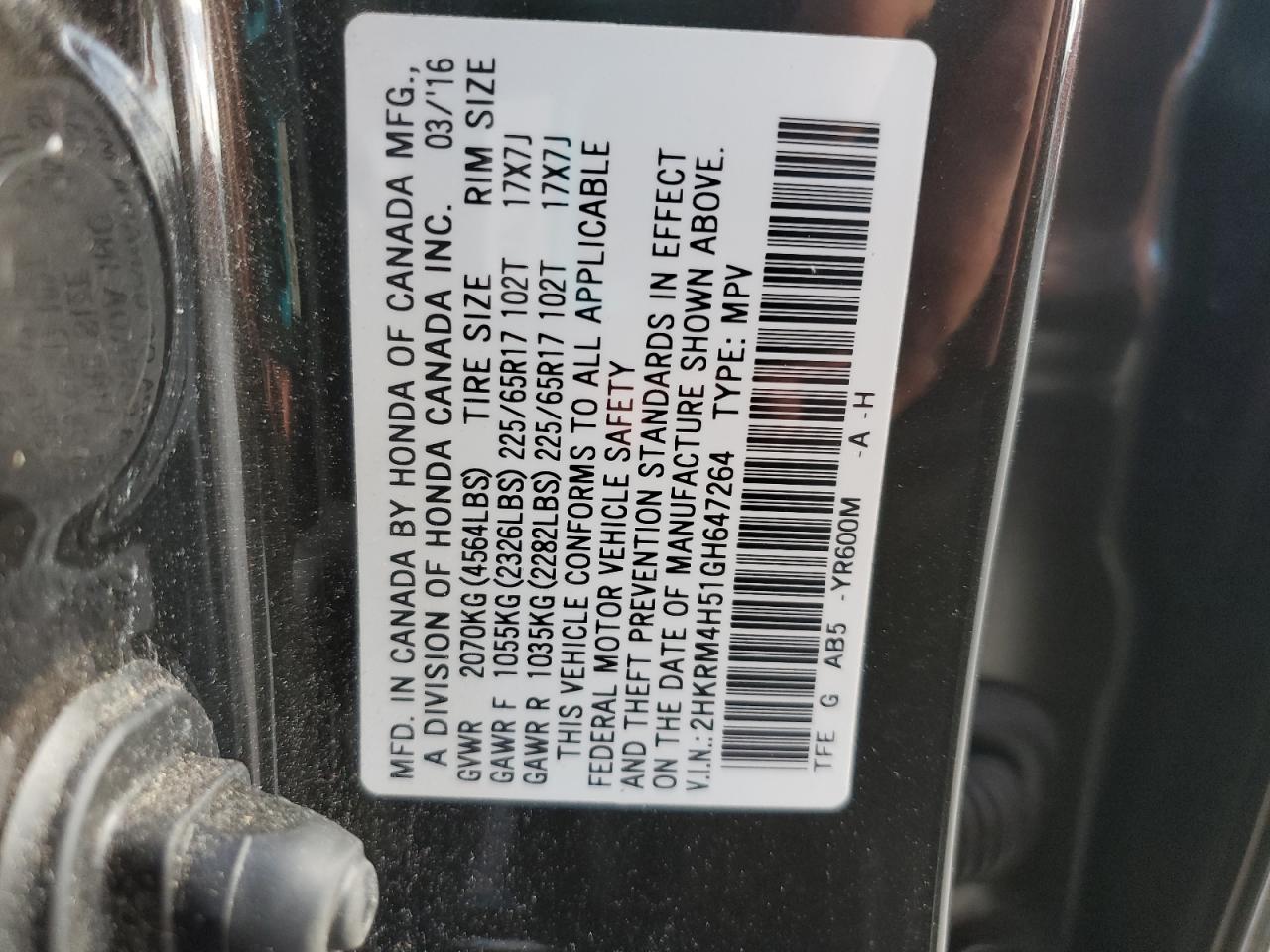 2016 Honda CR-V - Image 13