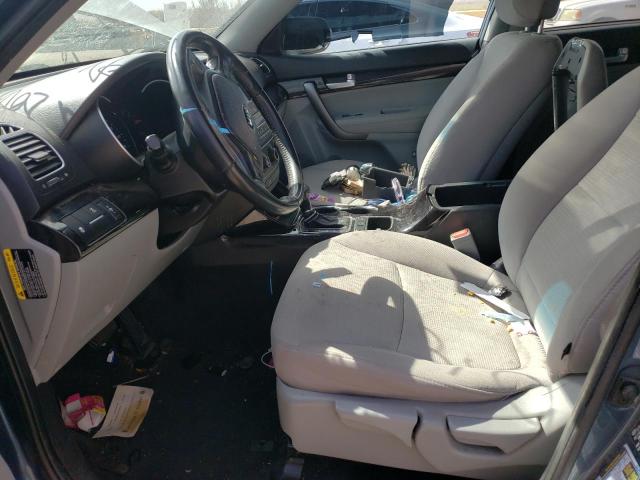  KIA SORENTO 2014 Темно-бирюзовый