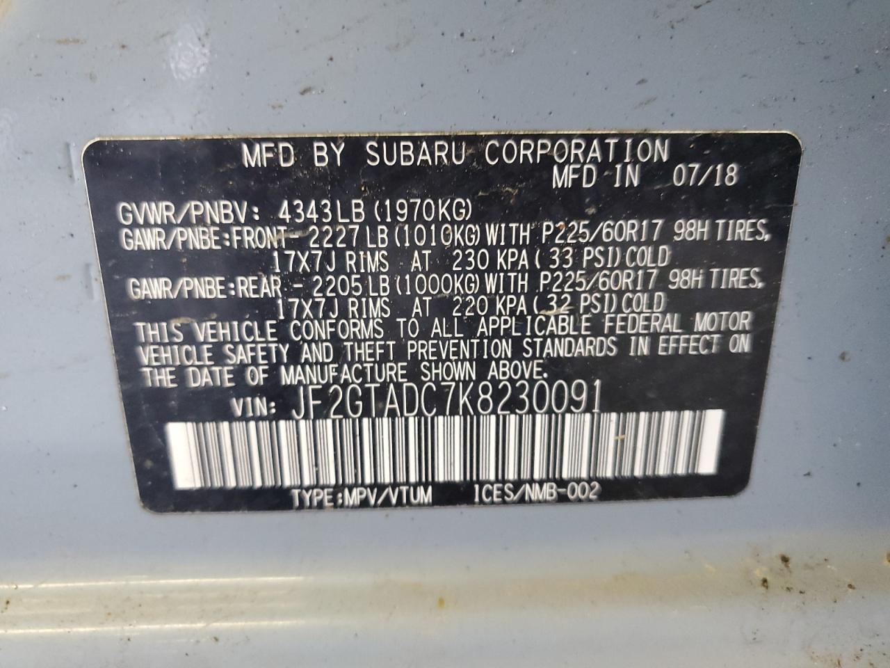 2019 Subaru XV - Image 13