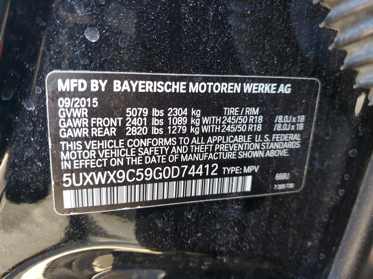 2016 BMW X3 - Image 15