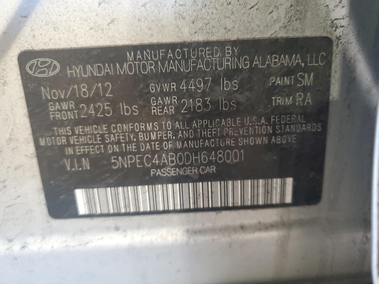 2013 Hyundai Sonata - Image 12