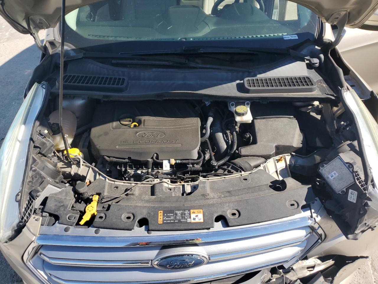 2017 Ford Escape Titanium VIN: 1FMCU0JD8HUC44157 Lot: 49683405