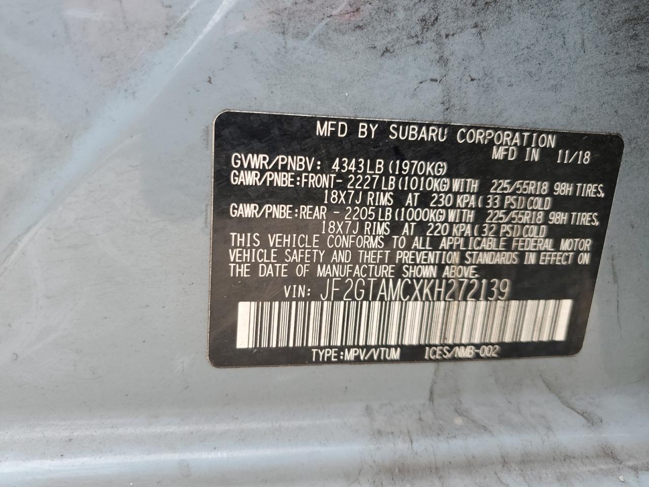 2019 Subaru XV - Image 15