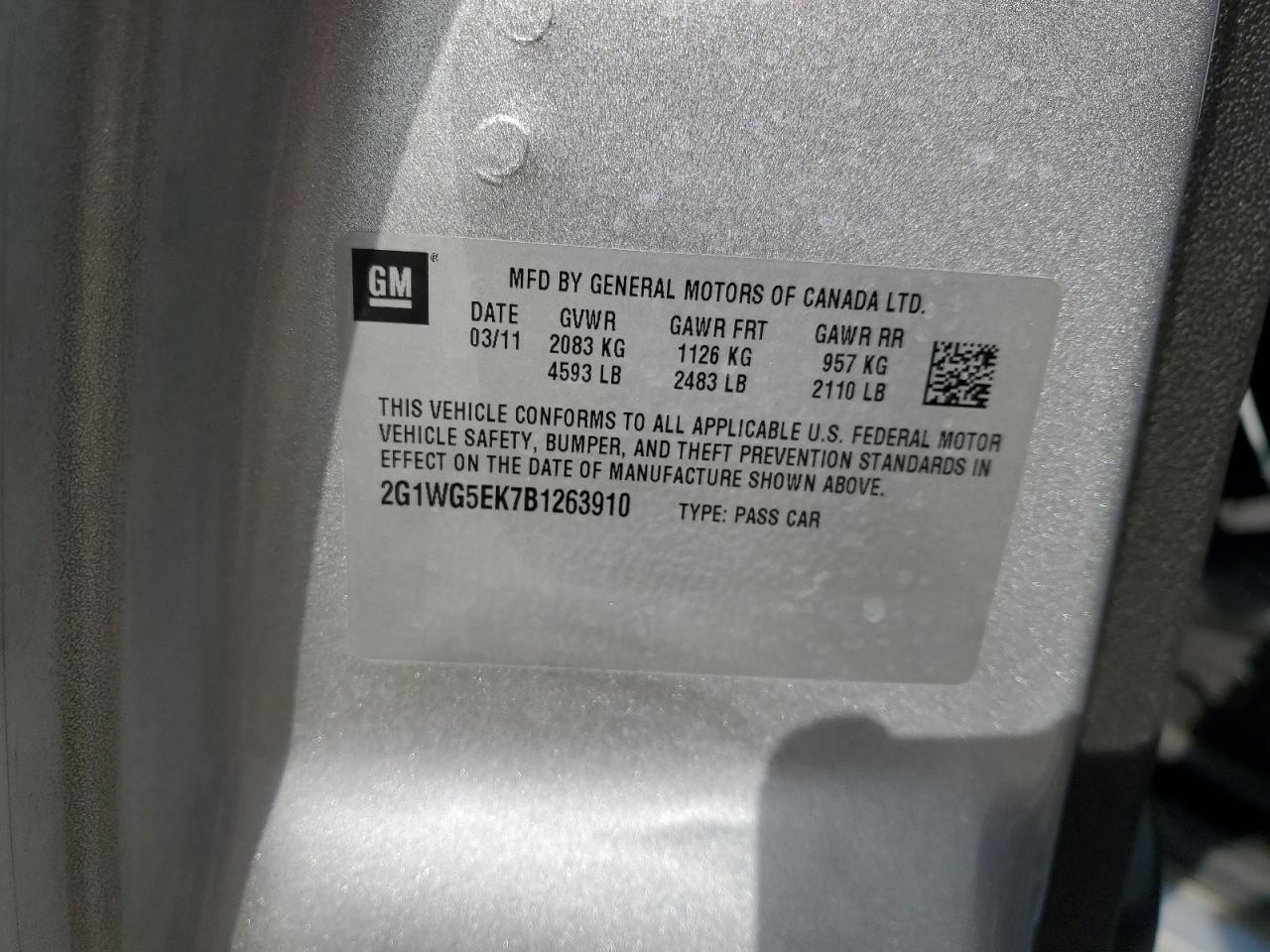 2011 Chevrolet Impala - Image 15