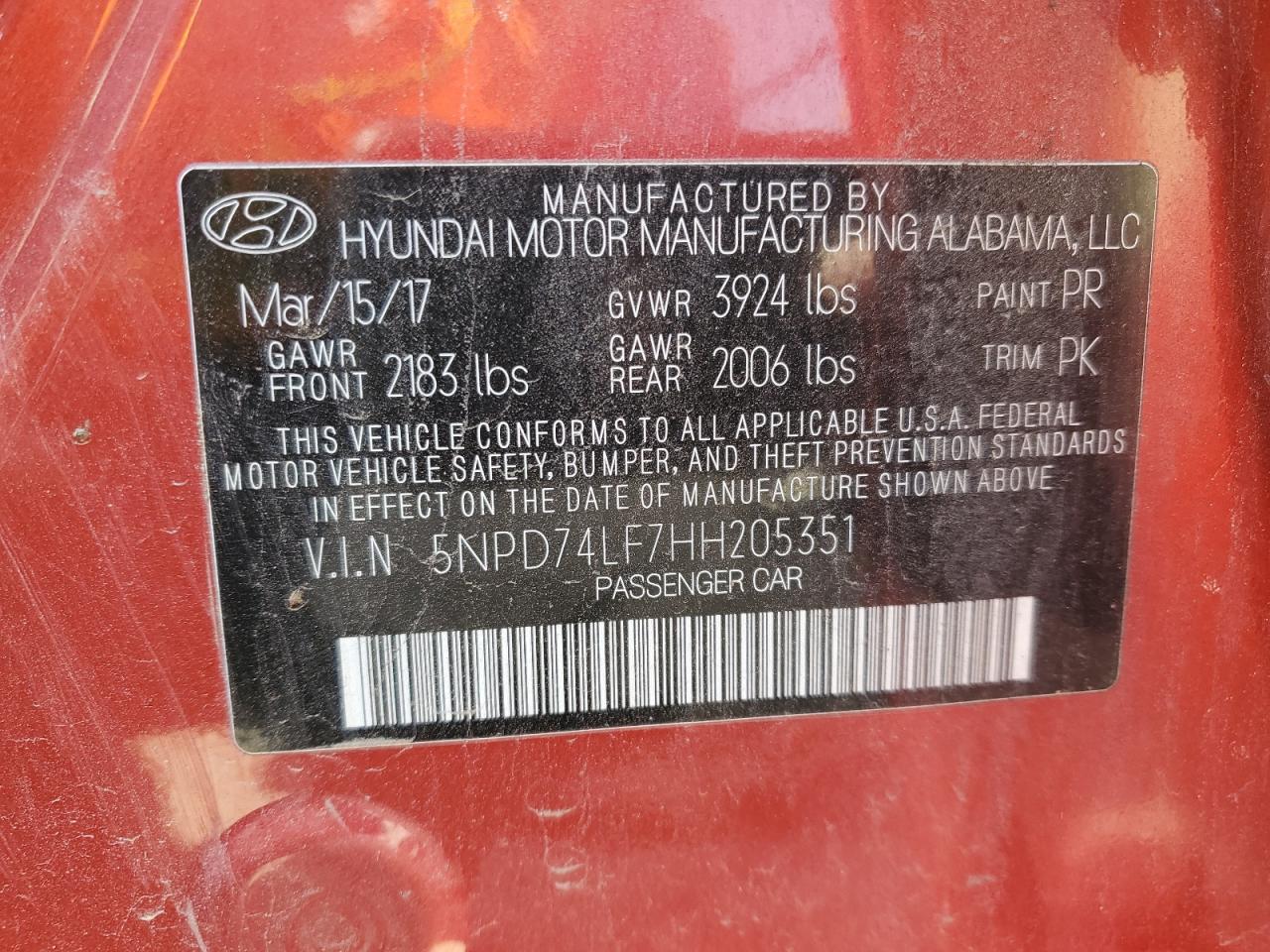 2017 Hyundai Elantra - Image 13