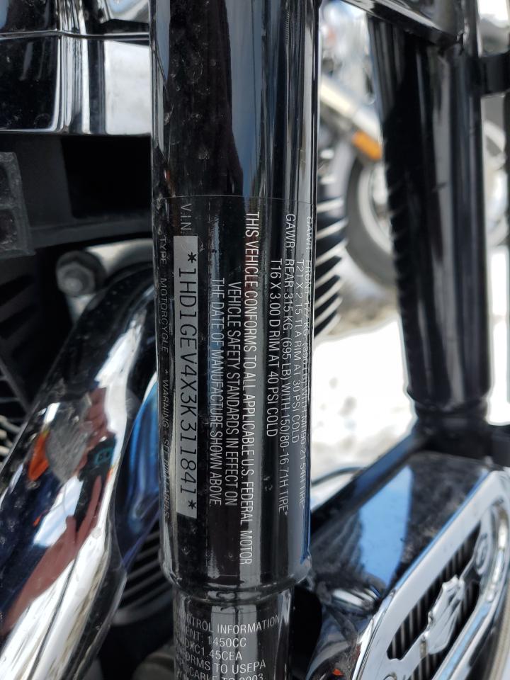 2003 Harley-Davidson Fxdwg Anniversary VIN: 1HD1GEV4X3K311841 Lot: 48743435