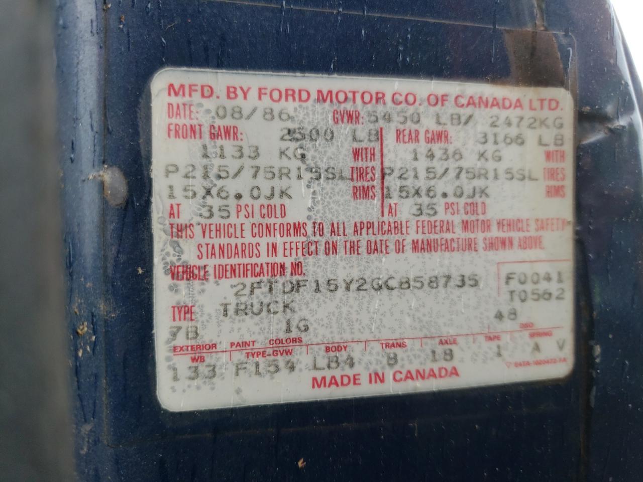 1986 Ford F-150 - Image 12