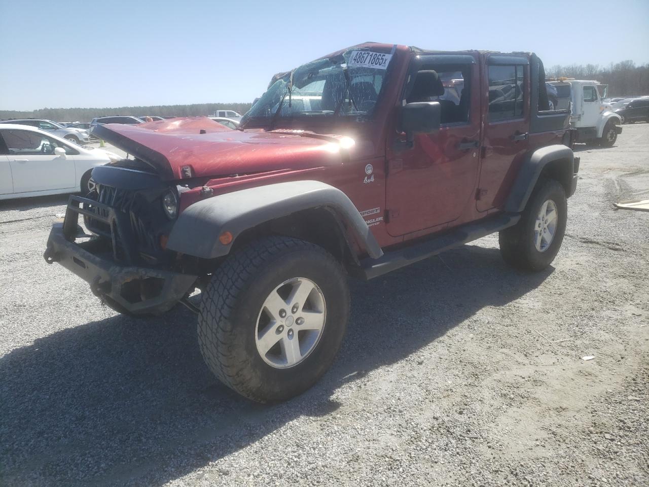 2011 Jeep Wrangler Unlimited Sport за продажба в Spartanburg, SC - Rollover
