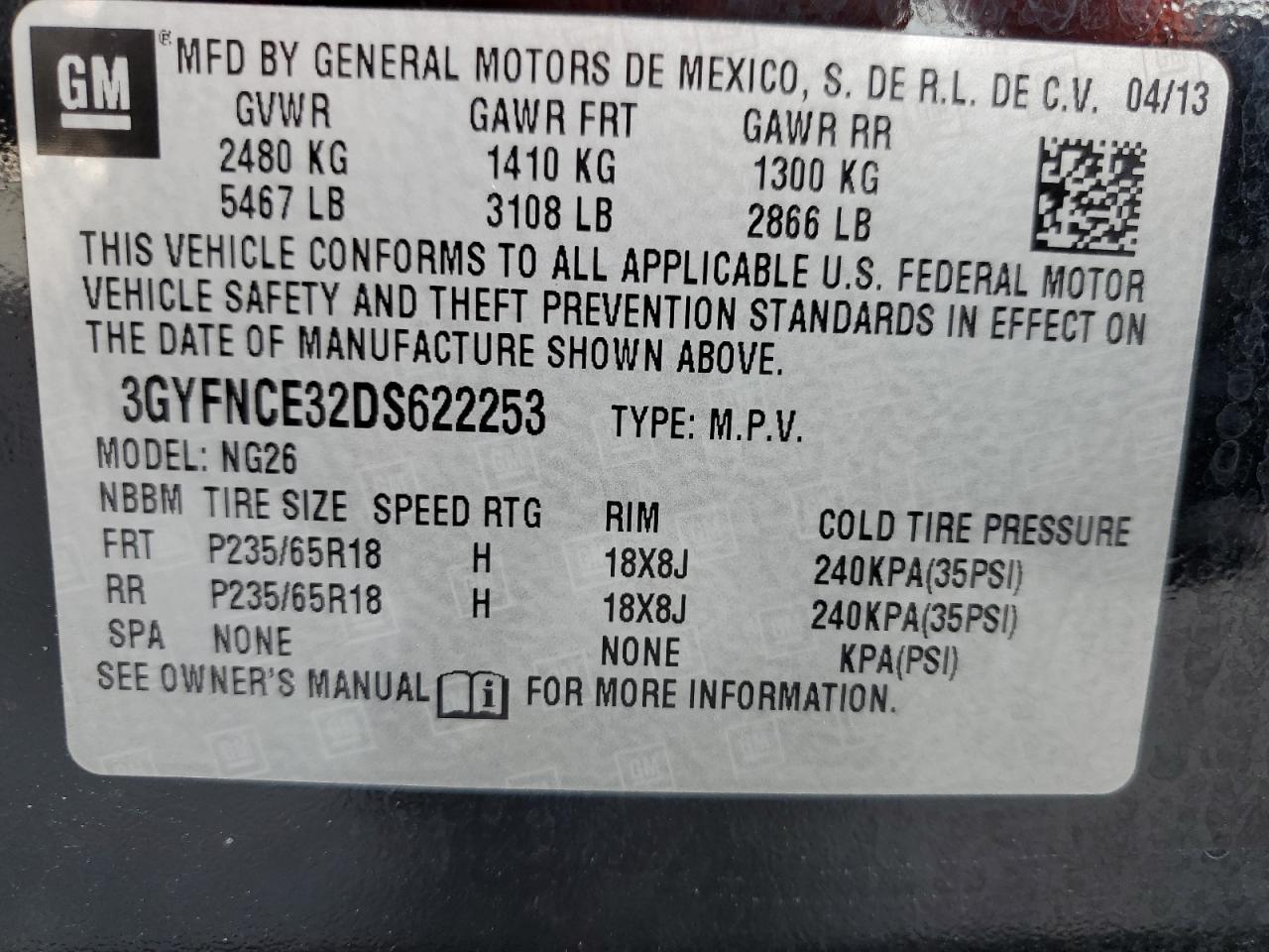 2013 Cadillac SRX - Image 13