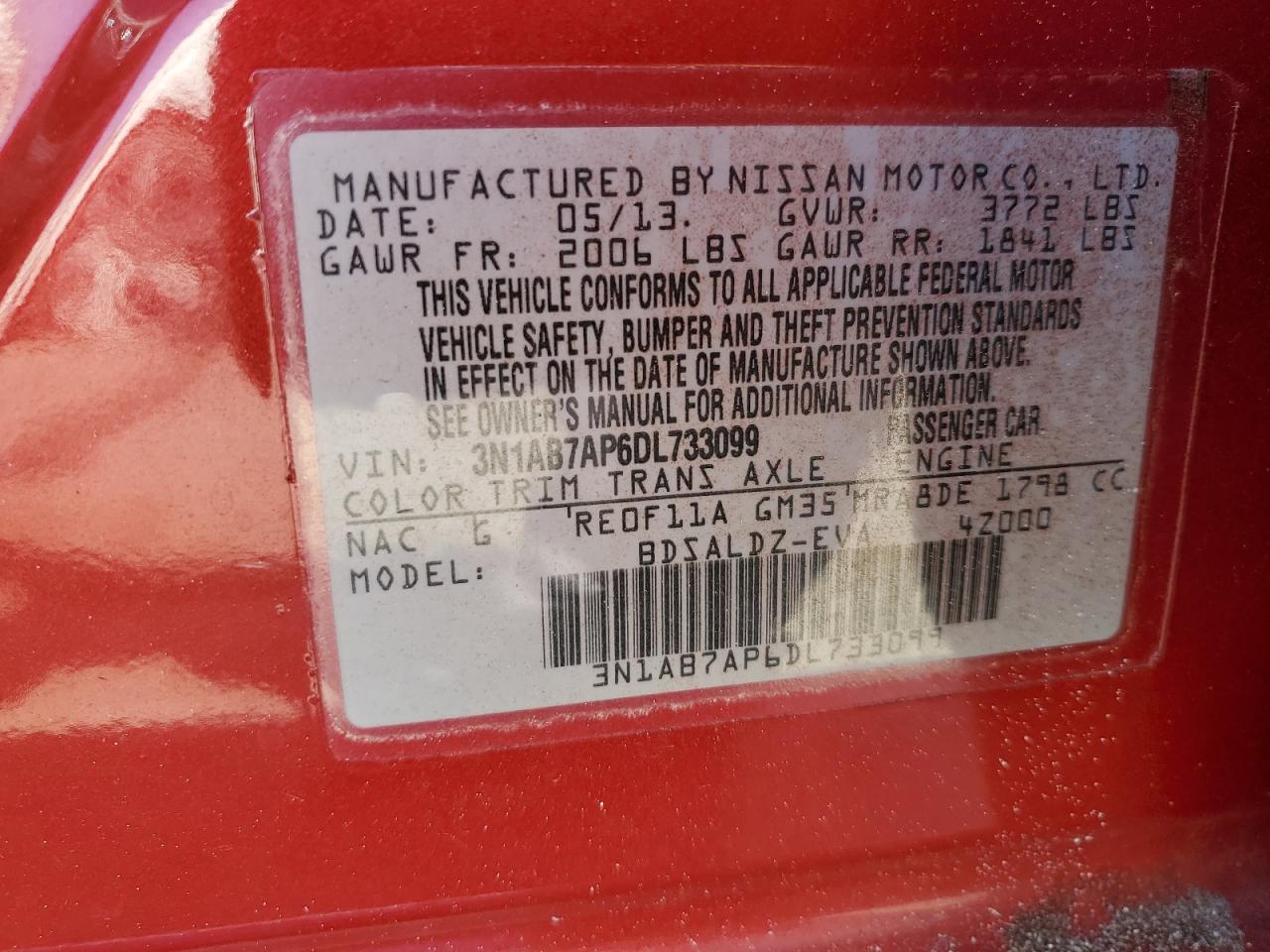 2013 Nissan Sentra - Image 12