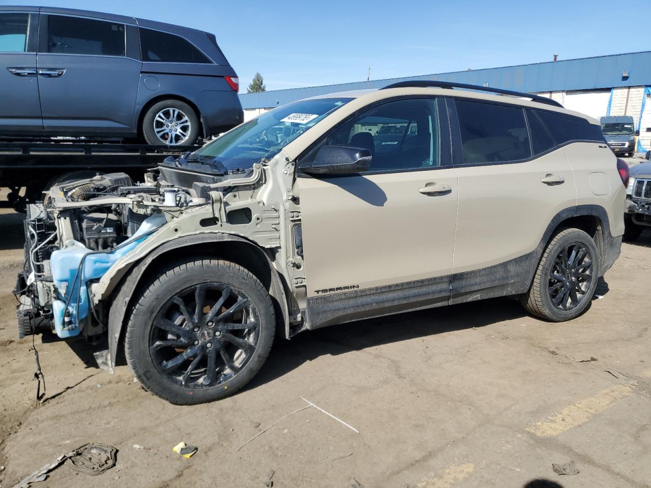 2023 Gmc Terrain Sle na sprzedaż w Woodhaven, MI - Front End