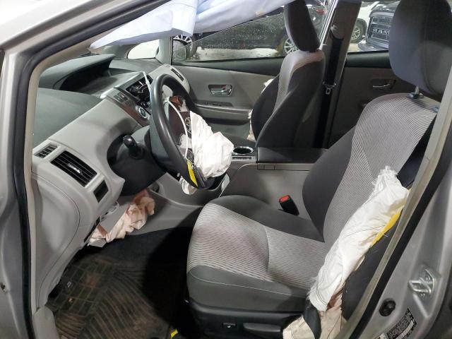  TOYOTA PRIUS 2016 Серебристый