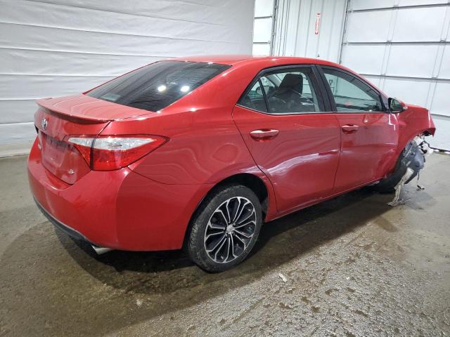  TOYOTA COROLLA 2016 Red