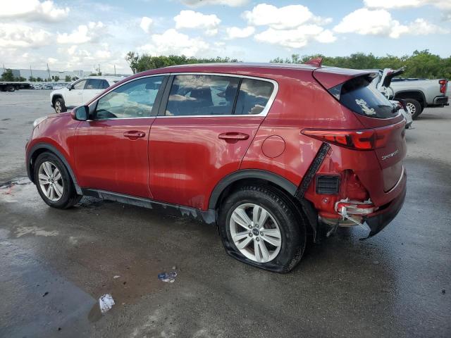  KIA SPORTAGE 2018 Красный