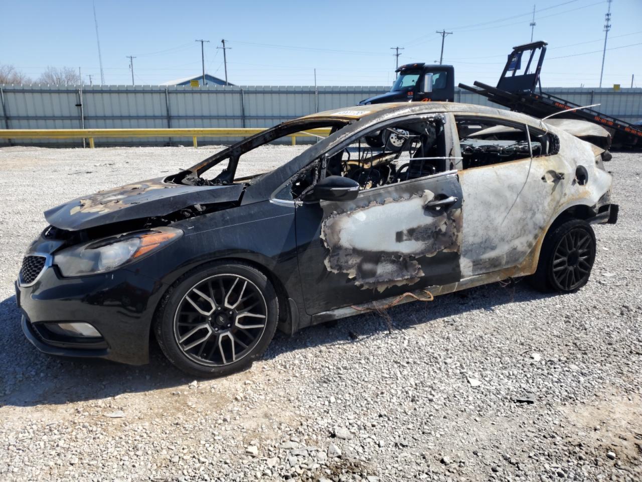 2015 Kia Forte Ex de vânzare în Lawrenceburg, KY - Burn