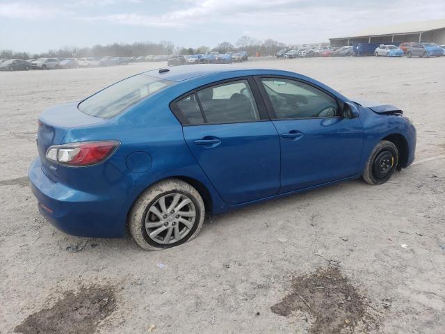 Sedans MAZDA 3 2012 Granatowy