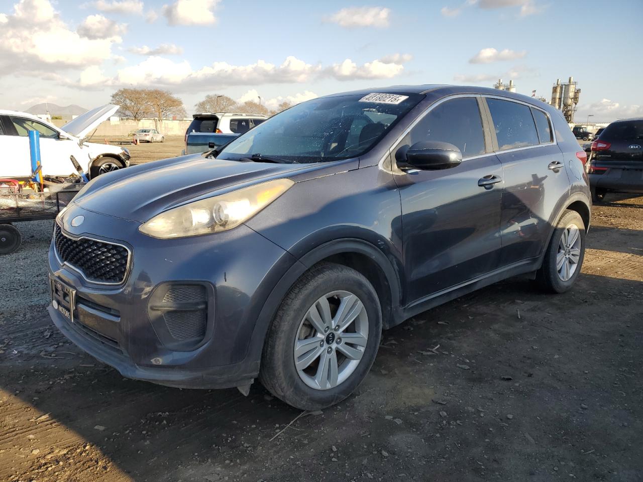 2017 Kia Sportage Lx на продаже в San Diego, CA - Vandalism