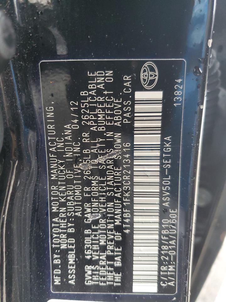2012 Toyota Camry - Image 14