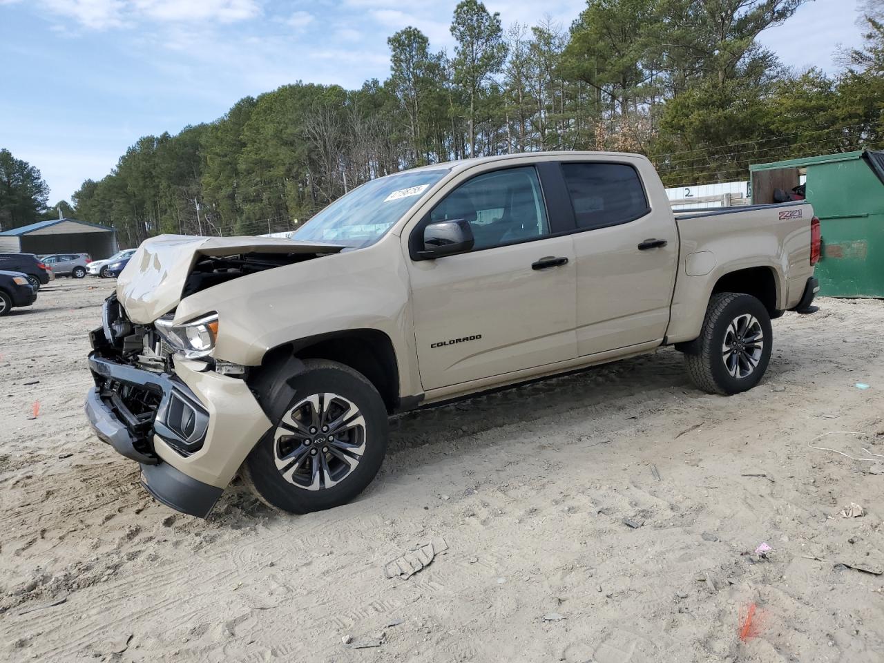 2021 Chevrolet Colorado Z71 en Venta en Seaford, DE - Front End