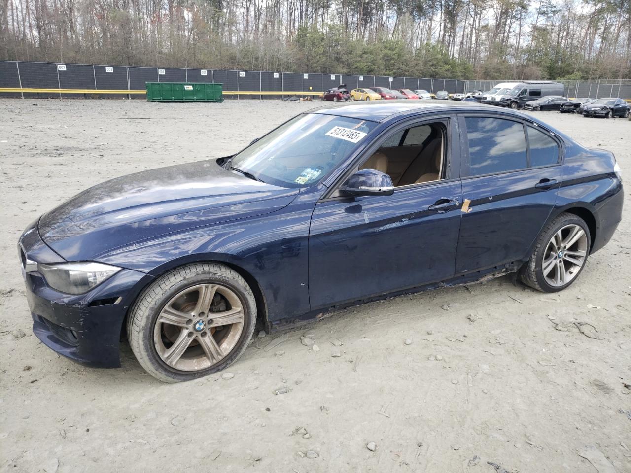 2012 Bmw 328 I за продажба в Waldorf, MD - Vandalism