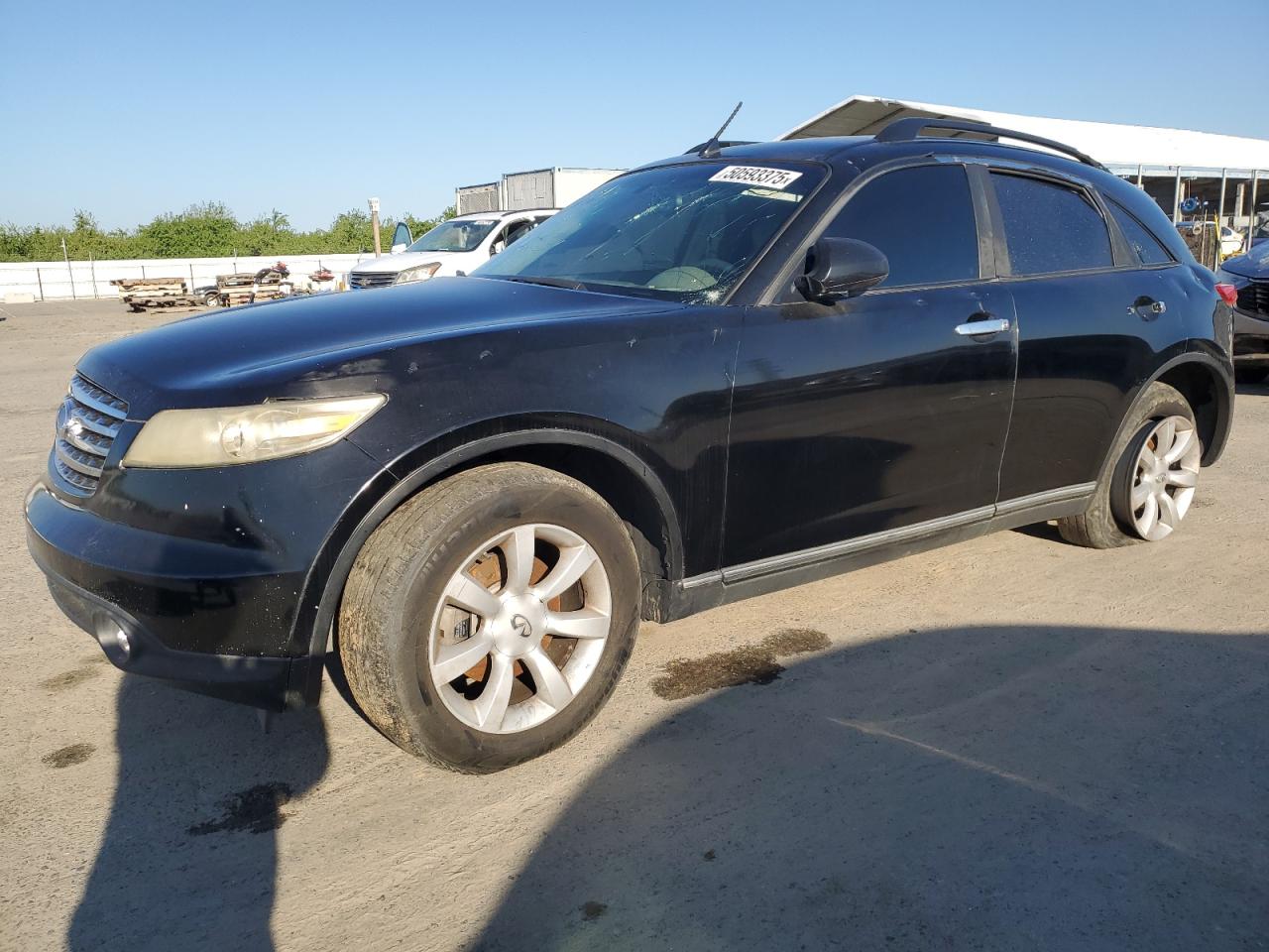2004 Infiniti Fx35 de vânzare în Fresno, CA - Vandalism
