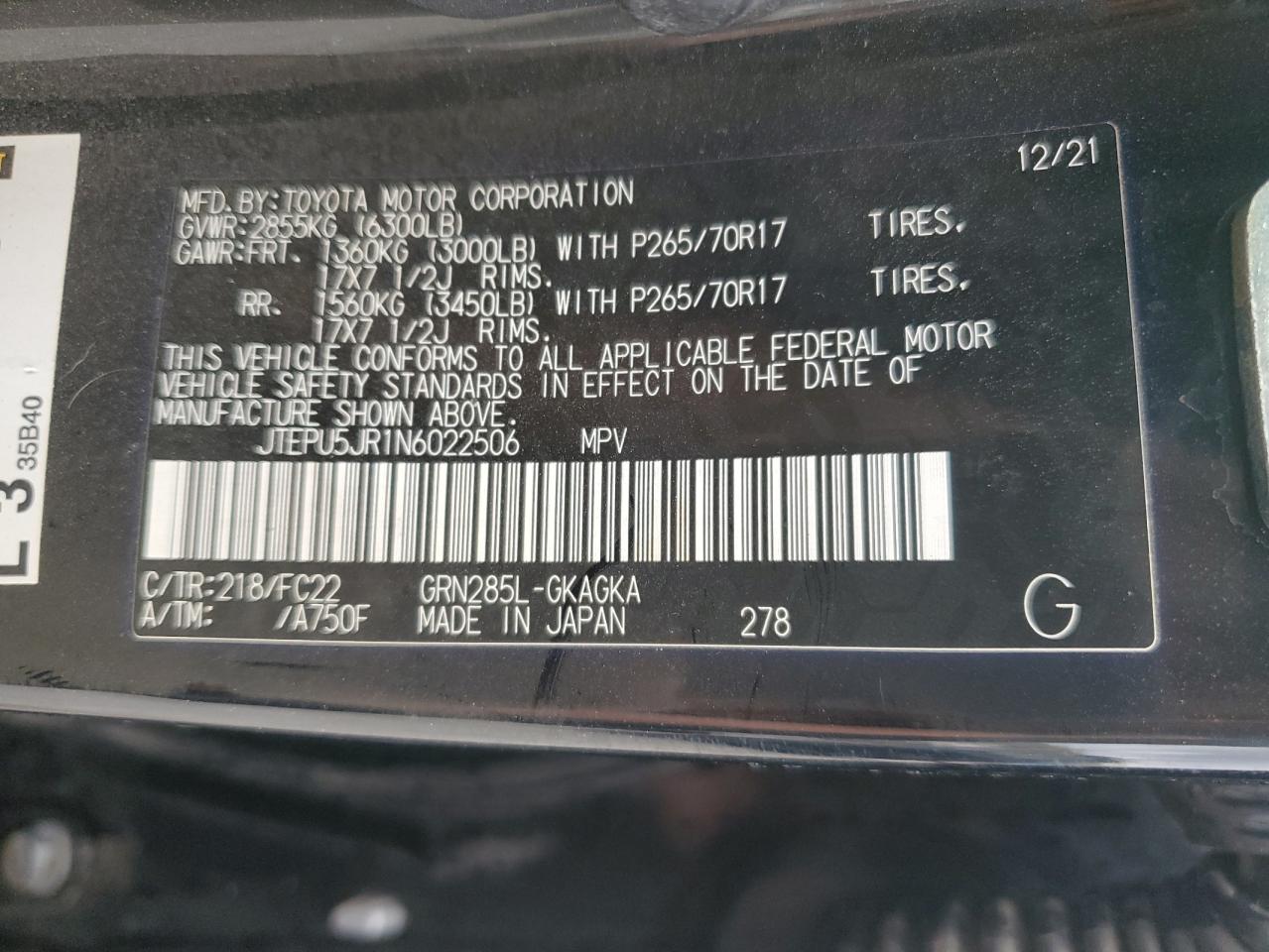 2022 Toyota 4Runner - Image 13