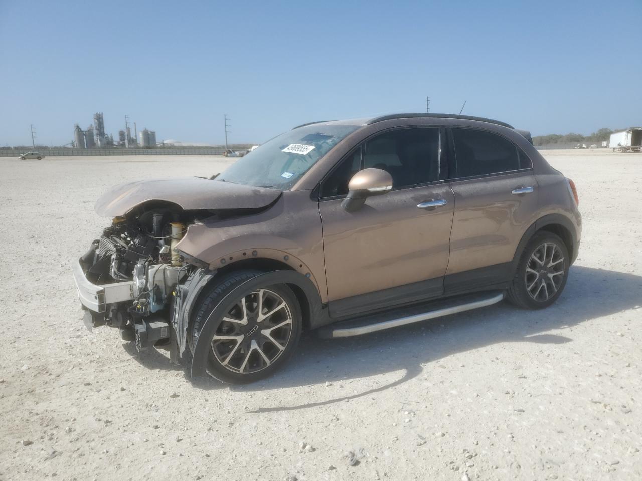 2017 Fiat 500X Trekking продається в New Braunfels, TX - Front End