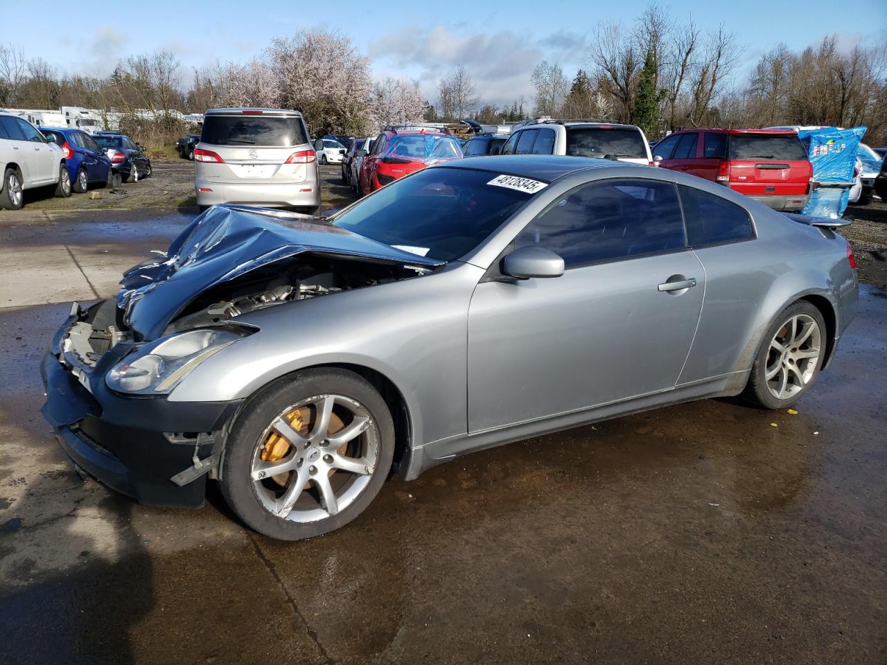 2004 Infiniti G35 იყიდება Woodburn-ში, OR - Front End