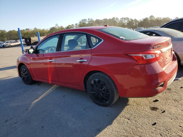  NISSAN SENTRA 2017 Красный