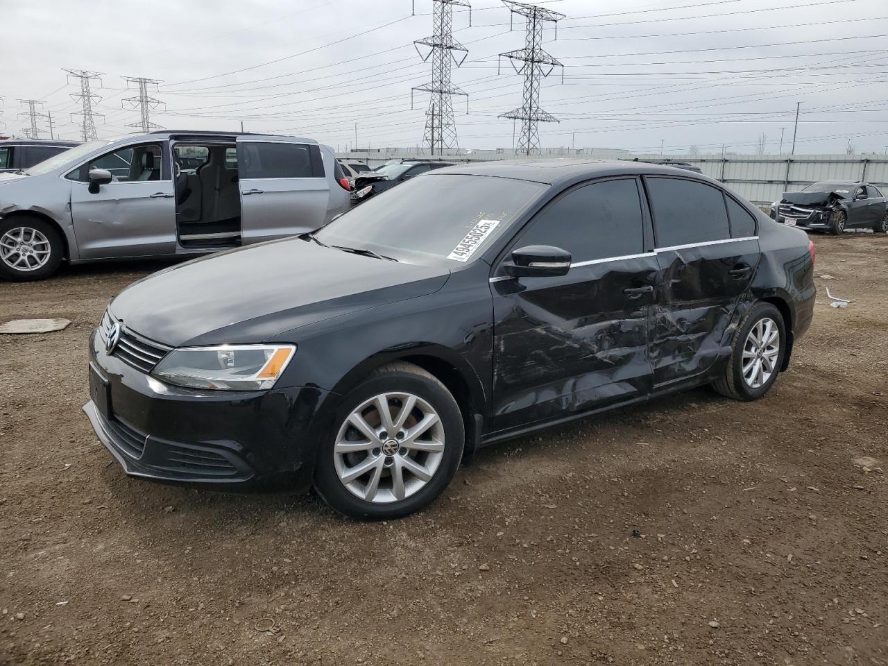 2014 Volkswagen Jetta Se en Venta en Elgin, IL - Side