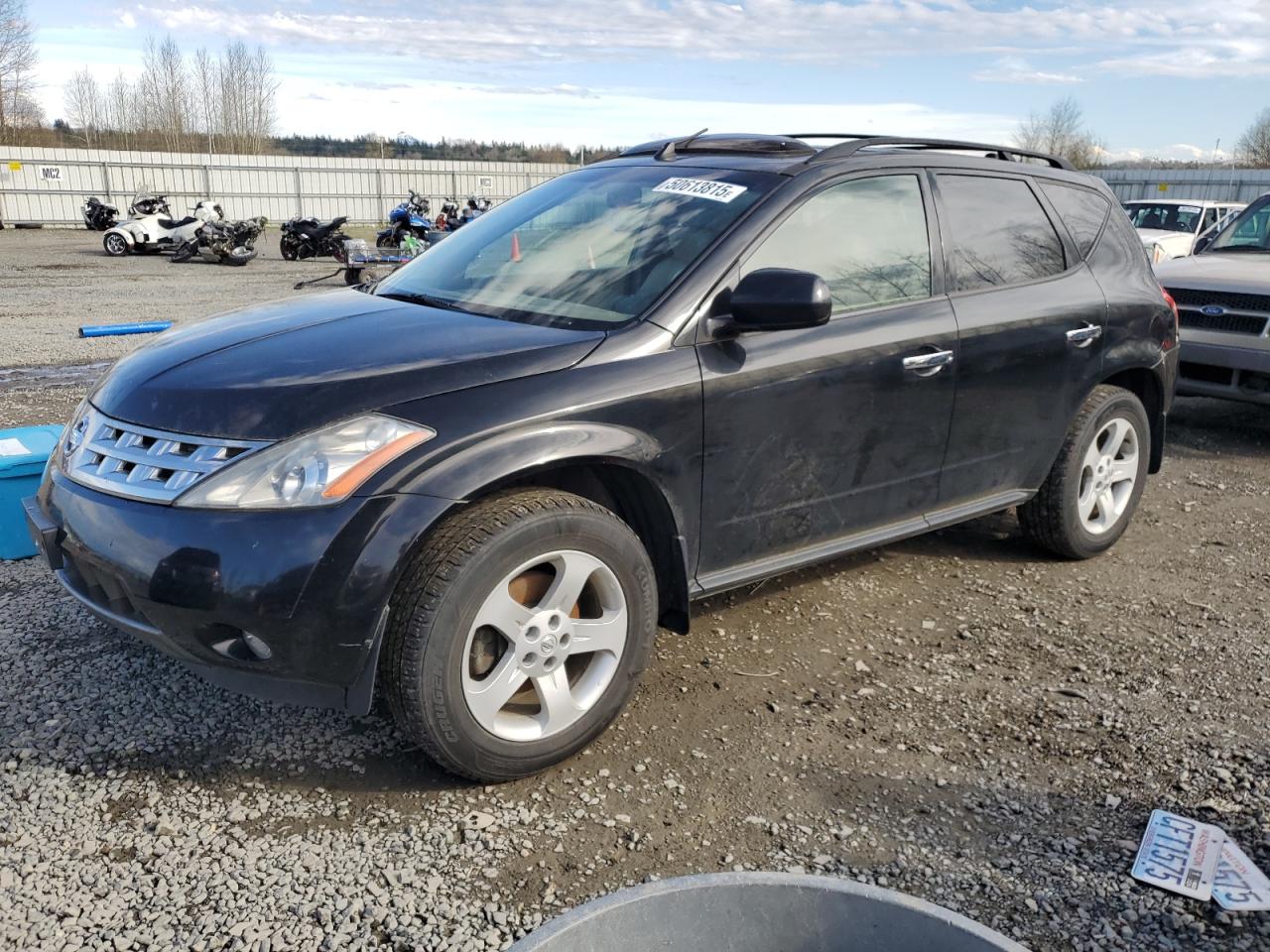 2004 Nissan Murano Sl продається в Arlington, WA - Front End