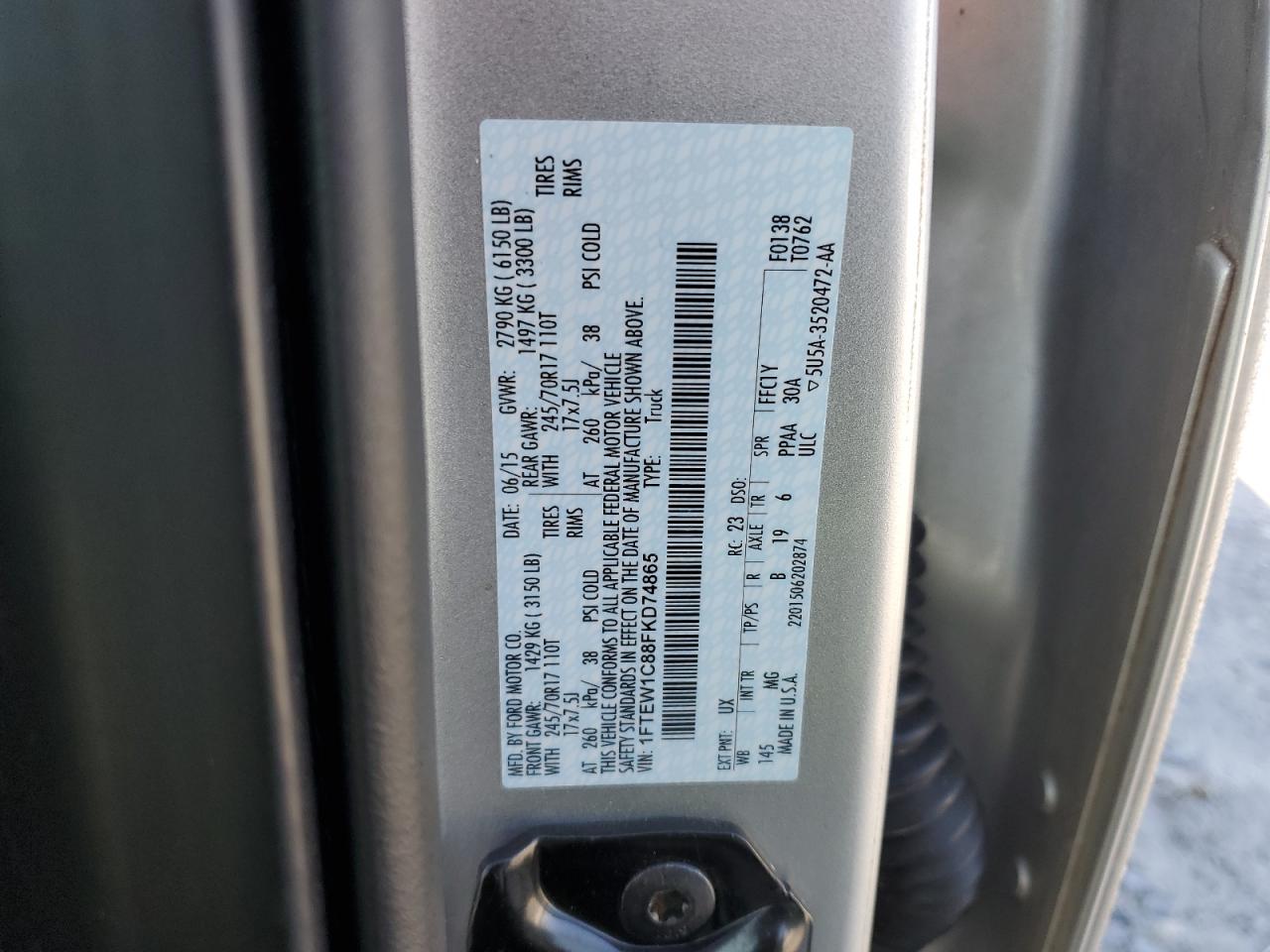 2015 Ford F-150 - Image 12