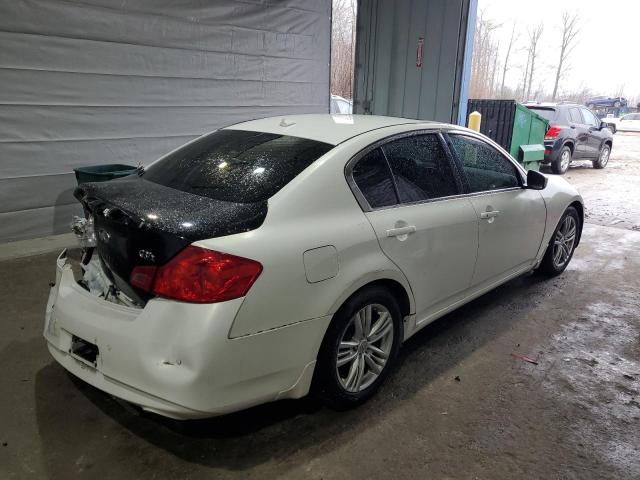 INFINITI G37 2013 White