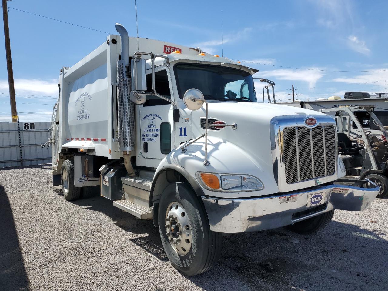 2019 Peterbilt 337 Refuse Truck for Sale in Anthony, TX - Side