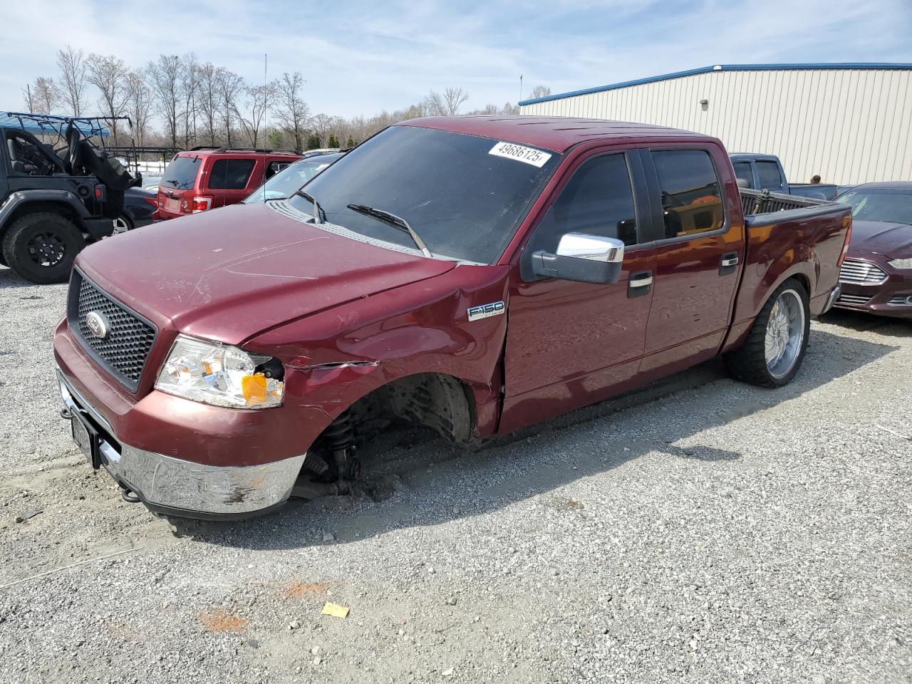 2006 Ford F150 Supercrew للبيع في Spartanburg، SC - Front End