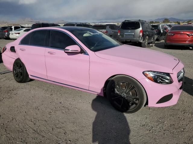  MERCEDES-BENZ C-CLASS 2018 Розовый