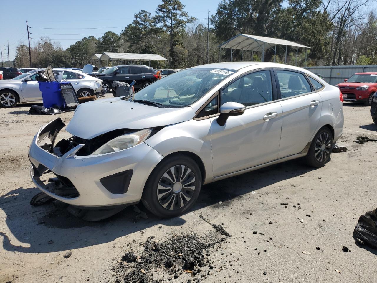 2013 Ford Fiesta Se იყიდება Savannah-ში, GA - Front End