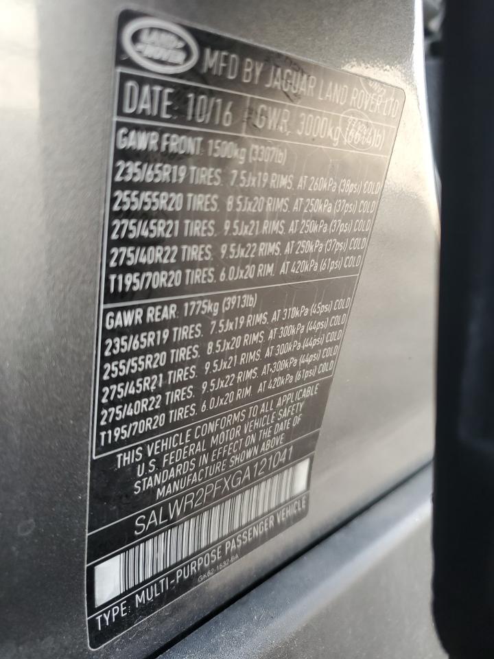 2016 Land Rover Range Rover - Image 15