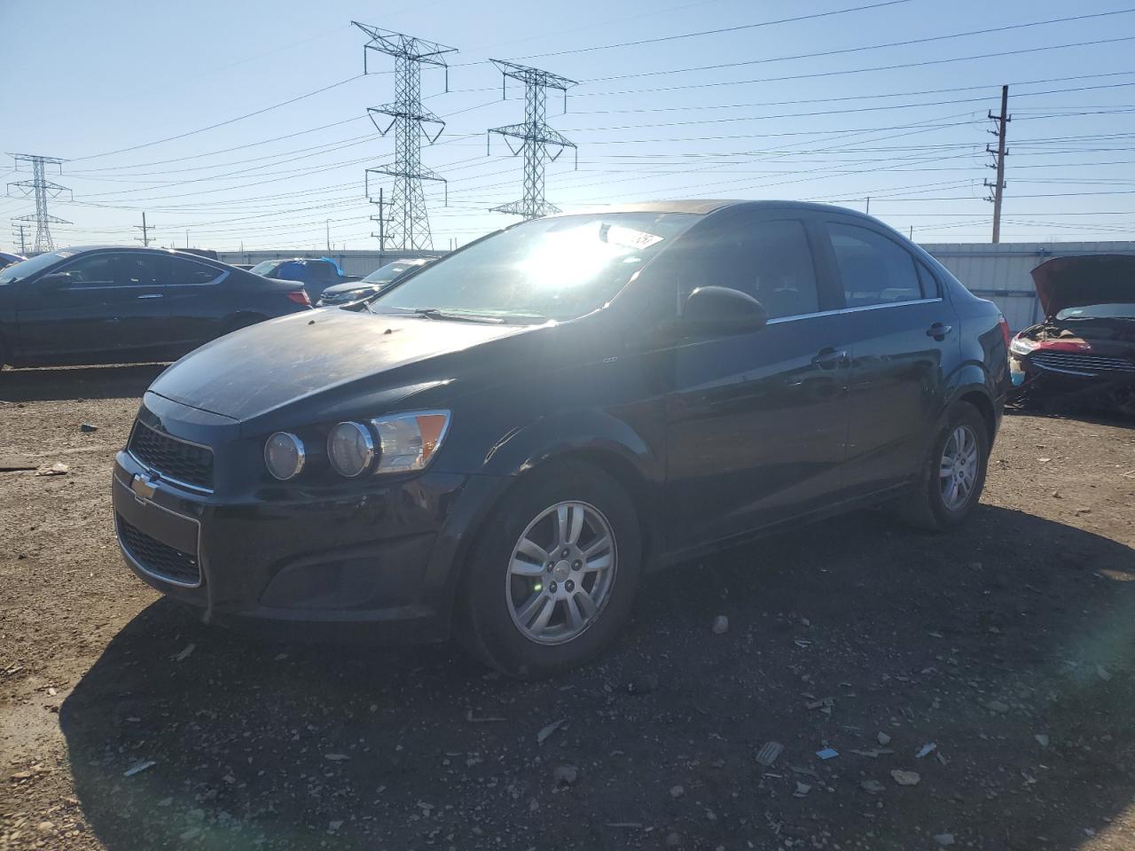 2012 Chevrolet Sonic Lt de vânzare în Elgin, IL - Rear End