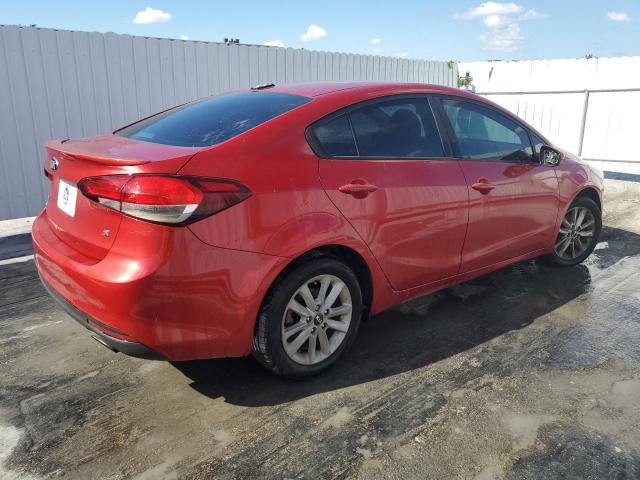  KIA FORTE 2017 Red