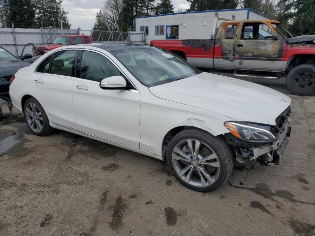  MERCEDES-BENZ C-CLASS 2015 White