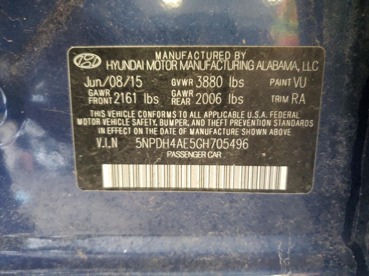 2016 Hyundai Elantra - Image 12